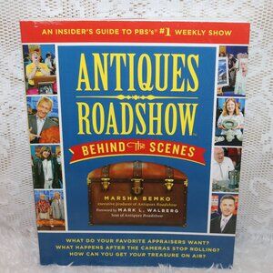 Antiques Roadshow Behind the Scenes softcover book great condition